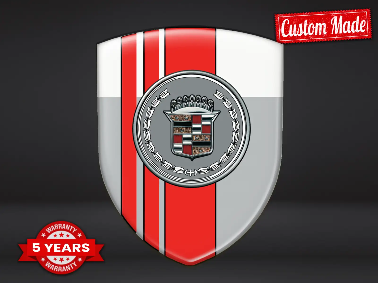 Cadillac Autocollant Bombé Max Durable Stylé Pro Performance ST